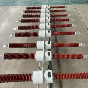 126kV wall bushing with CT integrated